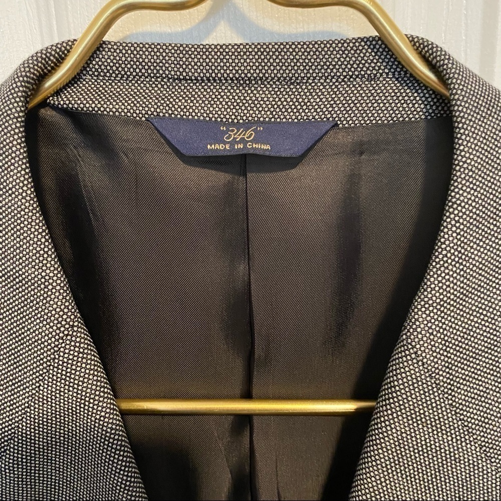 Brooks Brothers men’s two button blazer jacket wool coat 42L suit jacket - Picture 6 of 14